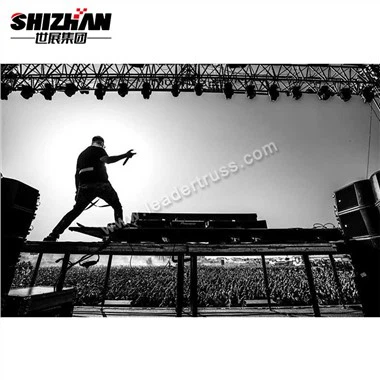 Aluminium openluchtconcertpodium